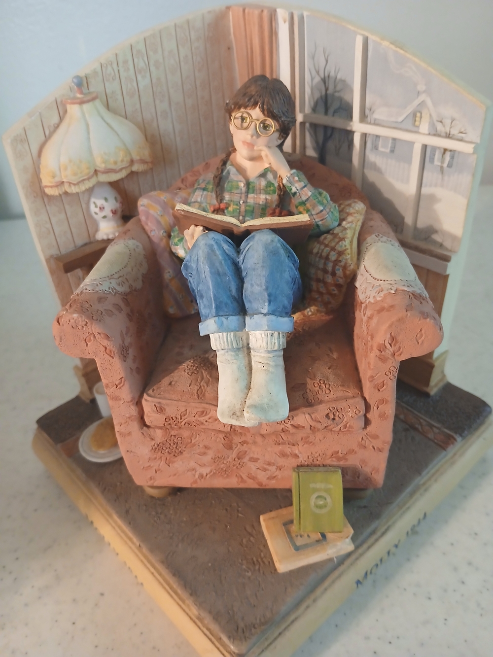 American Girl Molly 1944 Ceramic Figurine